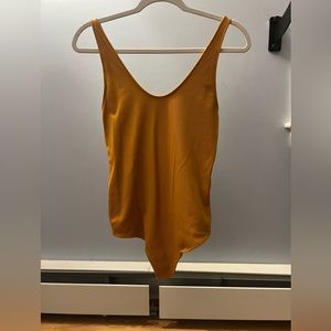 Tank top ribbed bodysuit